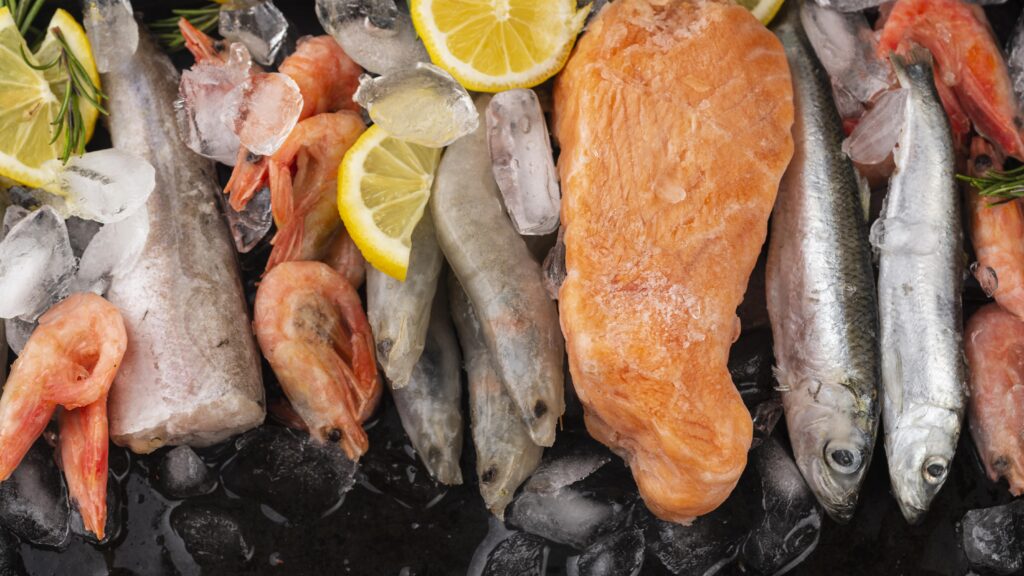 poisson frais camion magasin